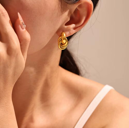 Knot Statement Earrings