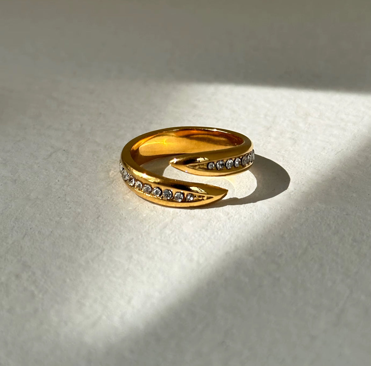 Zircon Wrap Ring