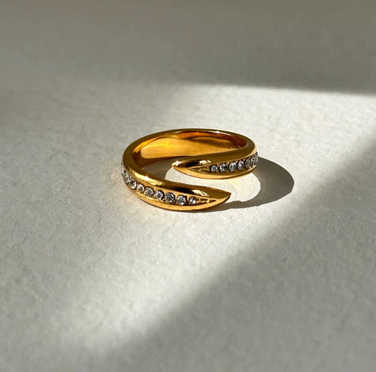 Zircon Wrap Ring