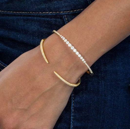 Cubic Zirconia Bangle