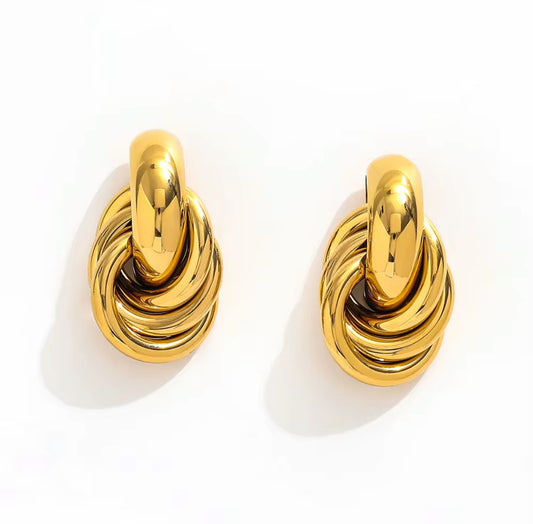 Knot Statement Earrings